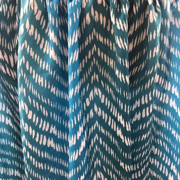 🎄Smart set short skirt blue/green boho M - Picture 3 of 9